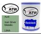 Preview: Audi, Inari Silver Metallic, L94A: 500ml Lackdose, von ATW Autoteile West.